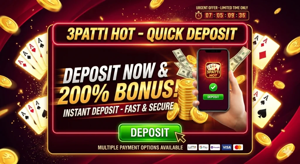 3Patti Hot Game Deposit image
