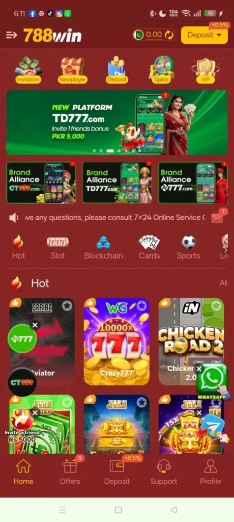 788Win Game Online Earning & Gaming App 2026