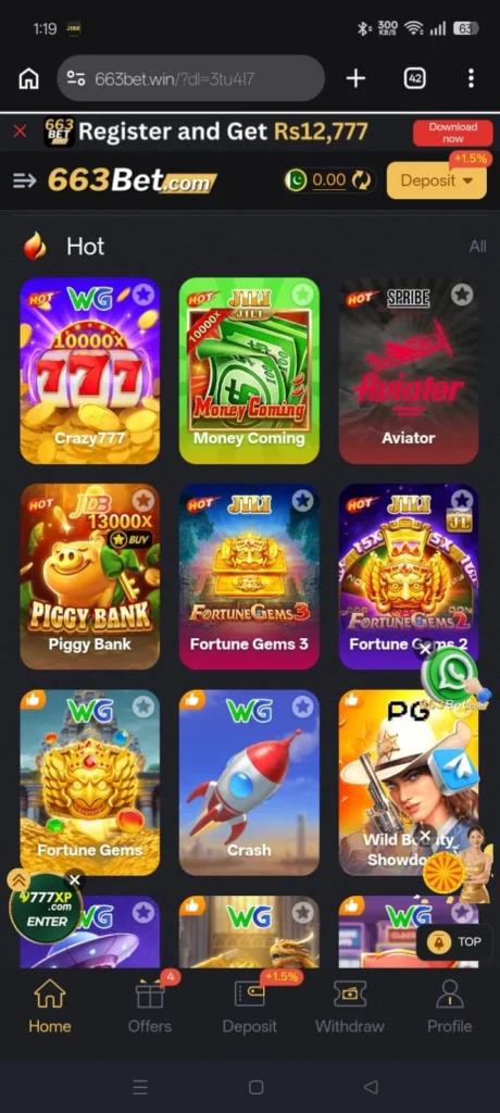 663bet.win interface