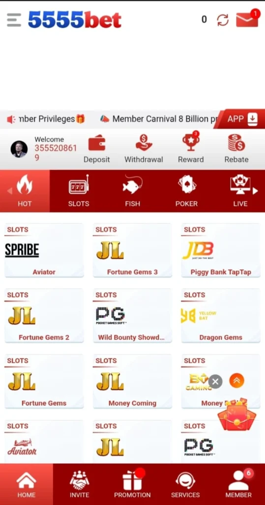 5555Bet Game image