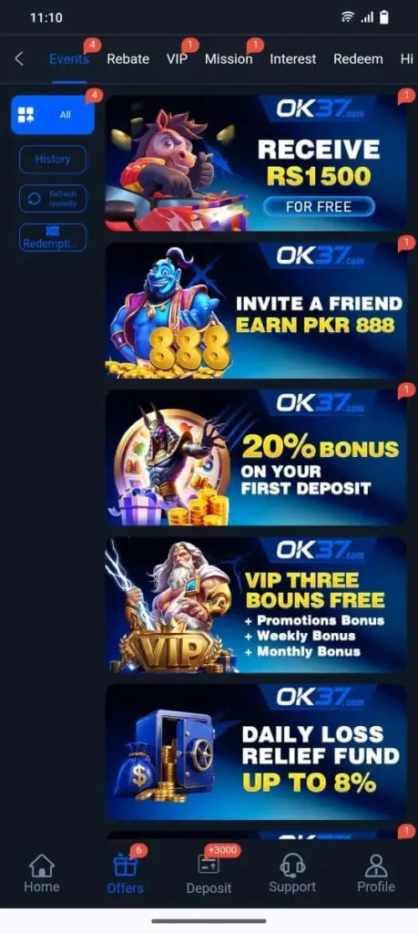 OK37.Com Game Bonus image