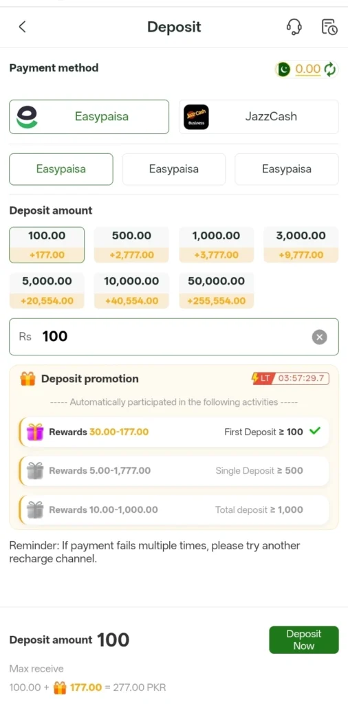 EP777.com Game Fast Earning Casino App for Pakistani Players