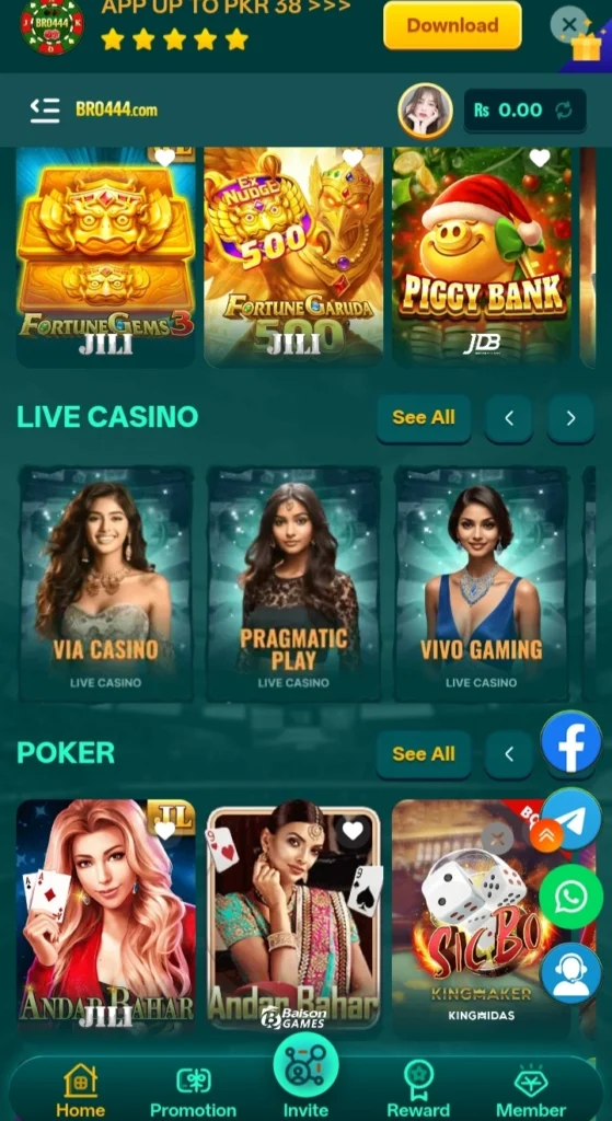 BRO444.Com Complete Guide for Pakistani Earning Game User