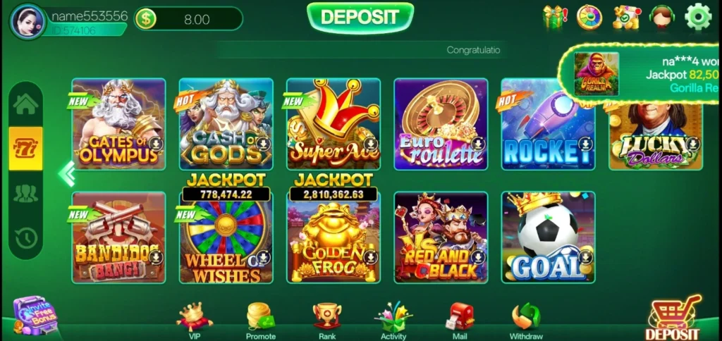 Lucky866 APK Download Android Casino Game with Daily Reward